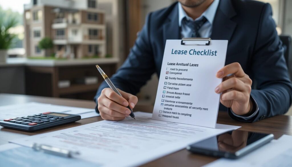 checklist before signing apartment lease USA