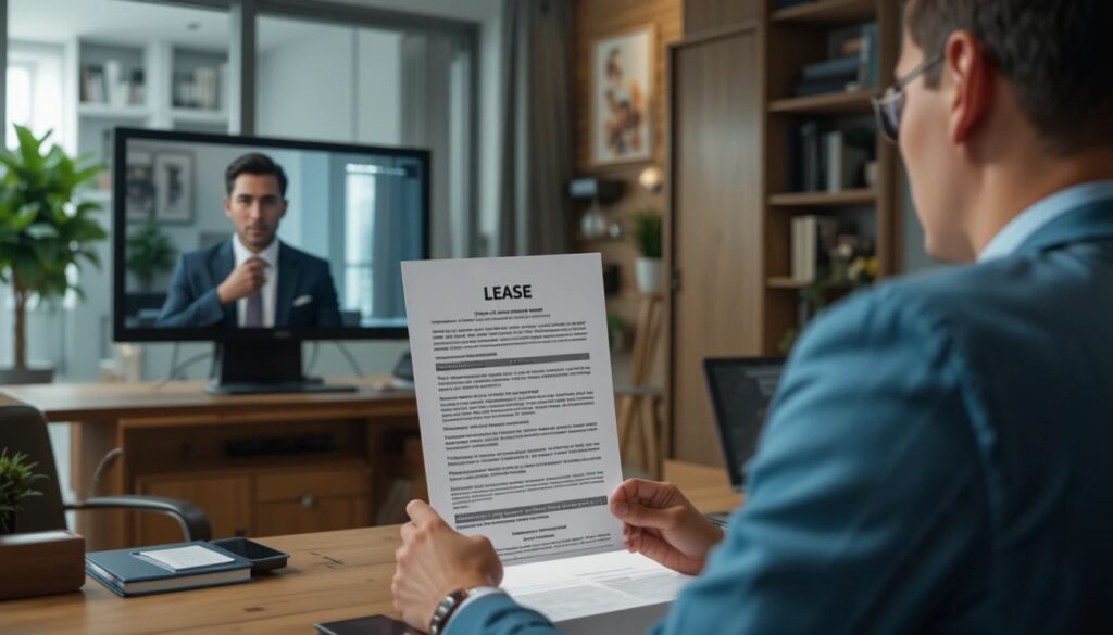 Fake Lease Agreement Scam Example