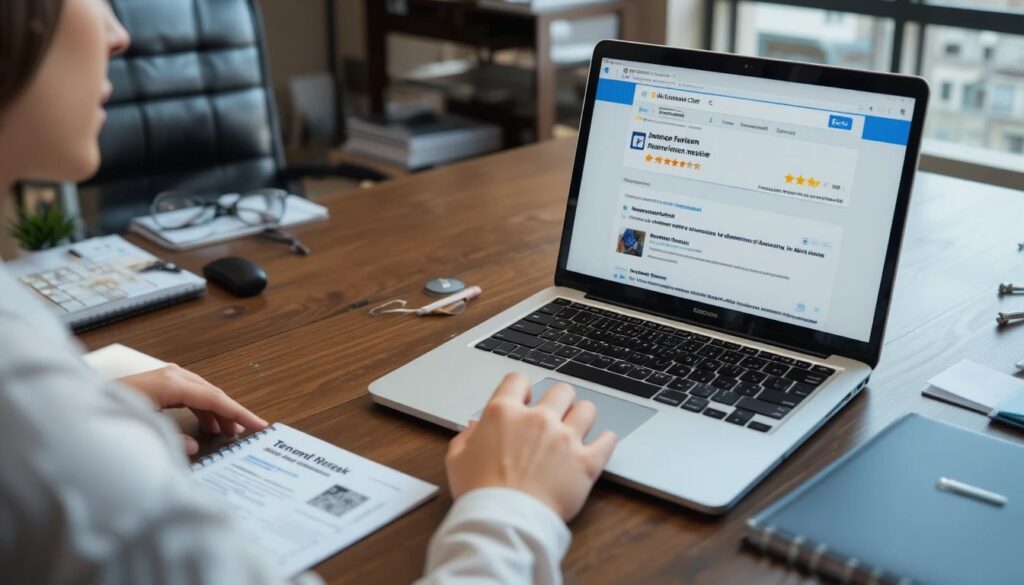 How can I find tenant screening services with online reviews?