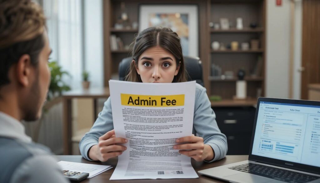 Is a $7500 admin fee not excessive?