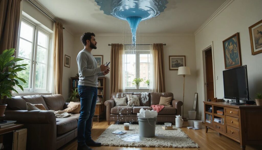 Water Leaking From Ceiling Apartment: What To Do?