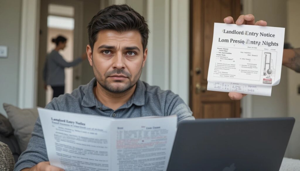Can Landlord Enter When I Am Not Home?