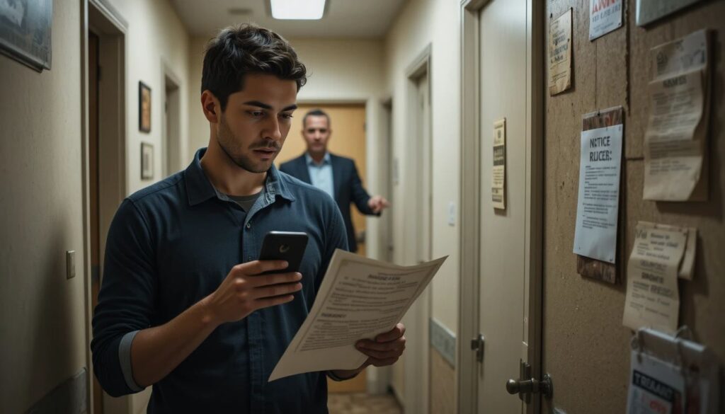 Can landlord threaten tenant legally?